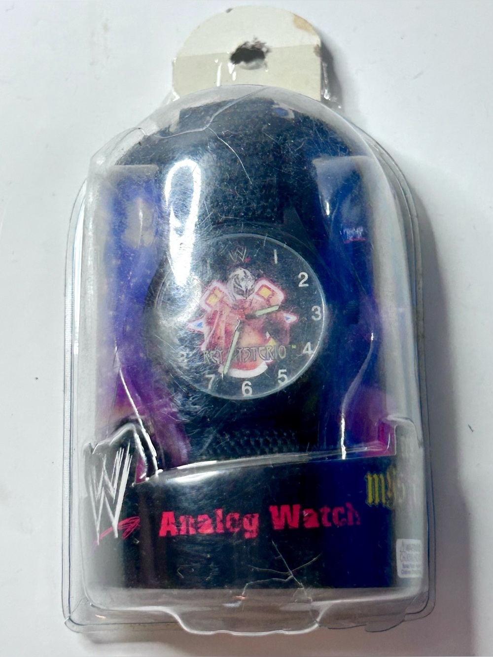 WWE Rey Mysterio Analog Wristwatch New with Adjustable Nylon Strap